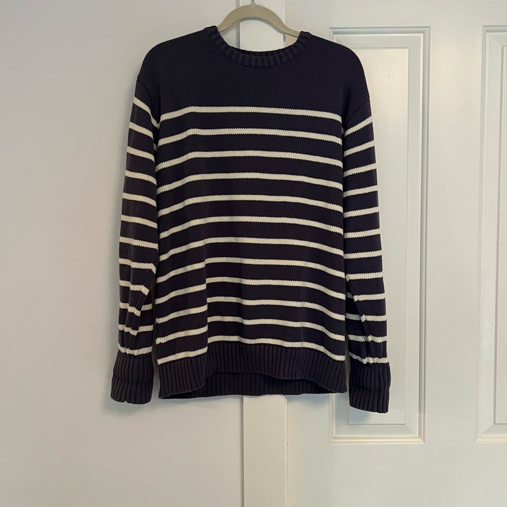 Brandy Melville Brianna Cotton Thick Stripe Sweater